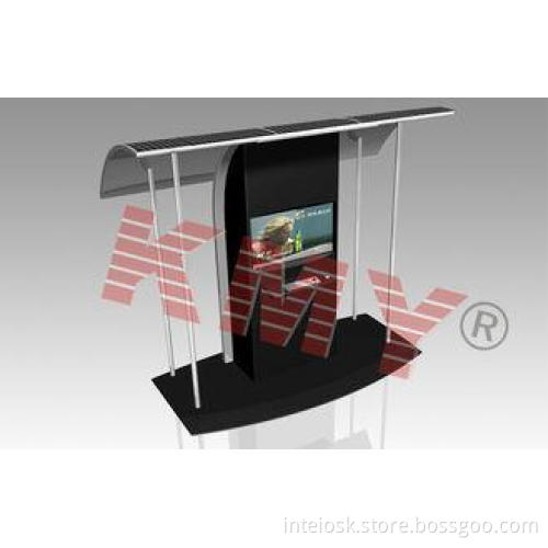 32 Inch Video Camera Speaker Interactive Touchscreen Kiosk